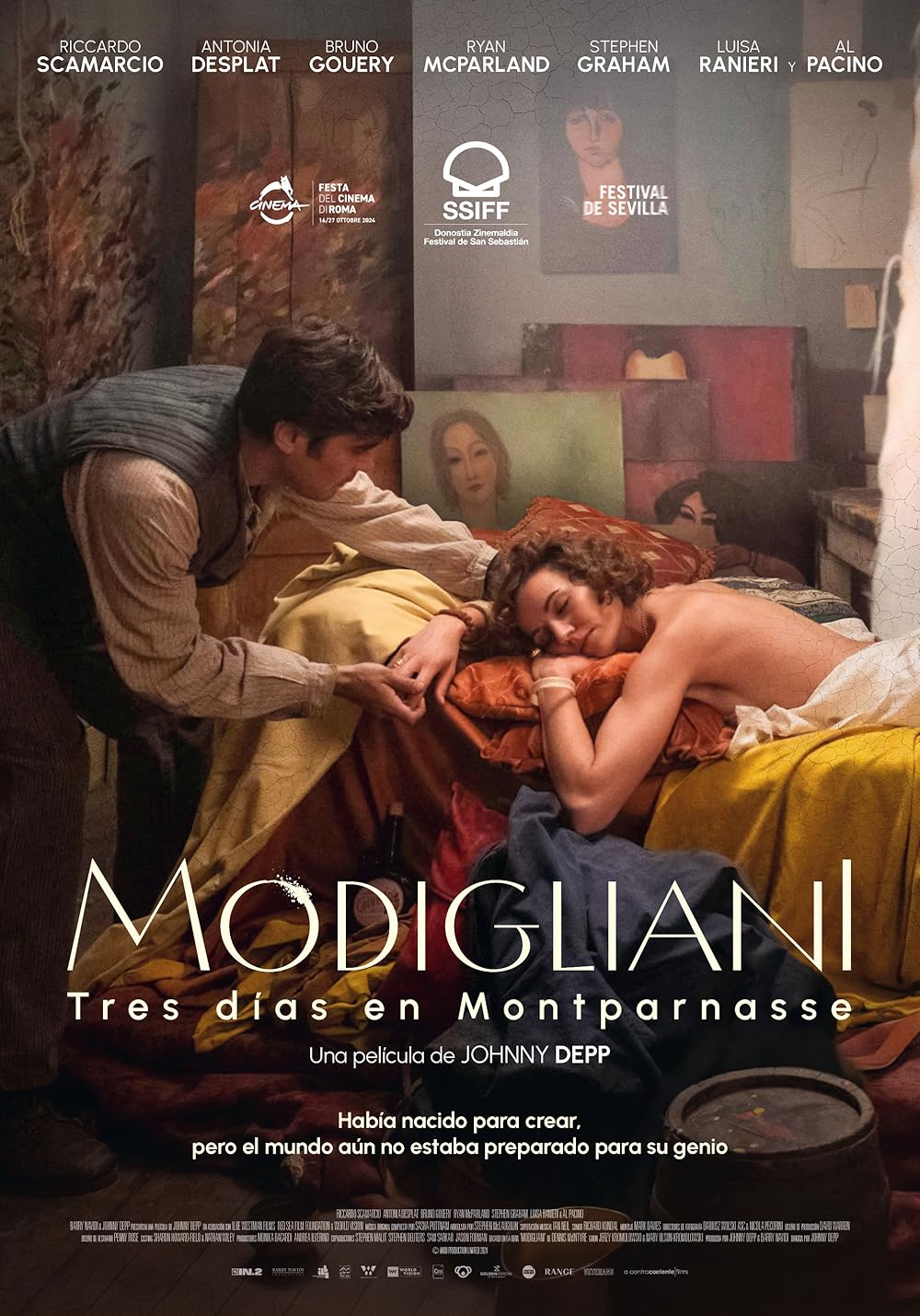 Modigliani: tres días en Montparnasse