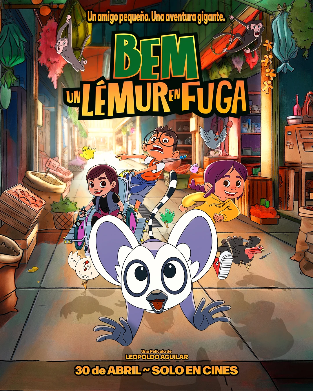 Bem, un lémur en fuga