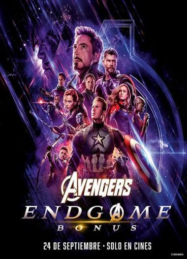Avengers Endgame Bonus